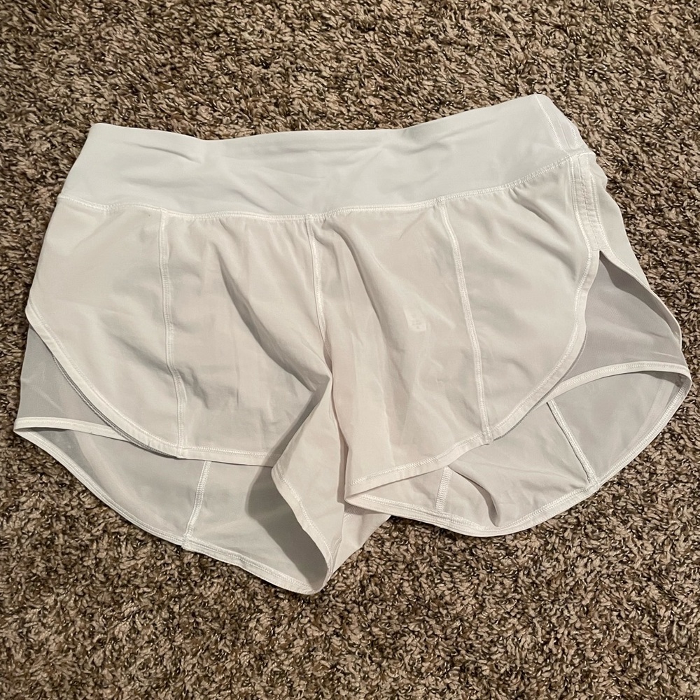 EUC Lululemon Attack the Track shorts